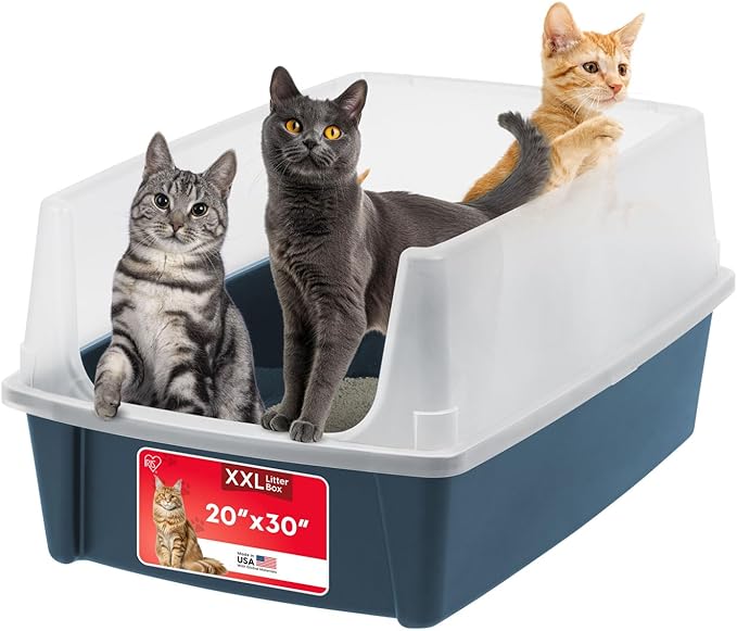 IRIS USA XX-Large Open Top Cat Litter Box