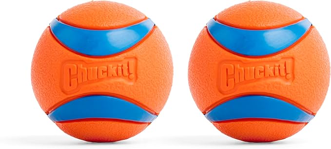 Chuckit! Ultra Ball Medium 2-Pack Rubber Fetch Toy