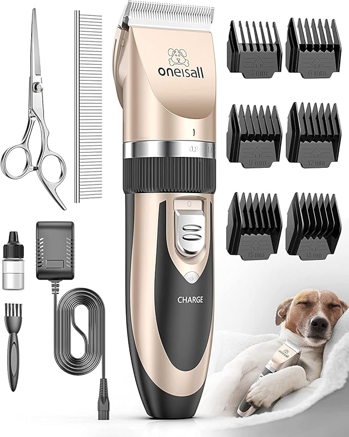 Low Noise Dog Clipper Grooming Kit for Pets