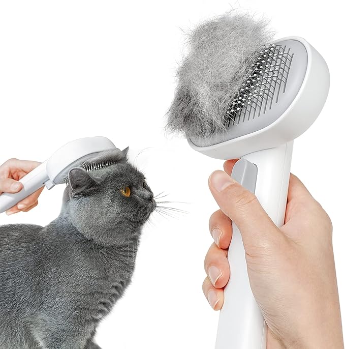 Aumuca Cat Brush for Shedding & Grooming