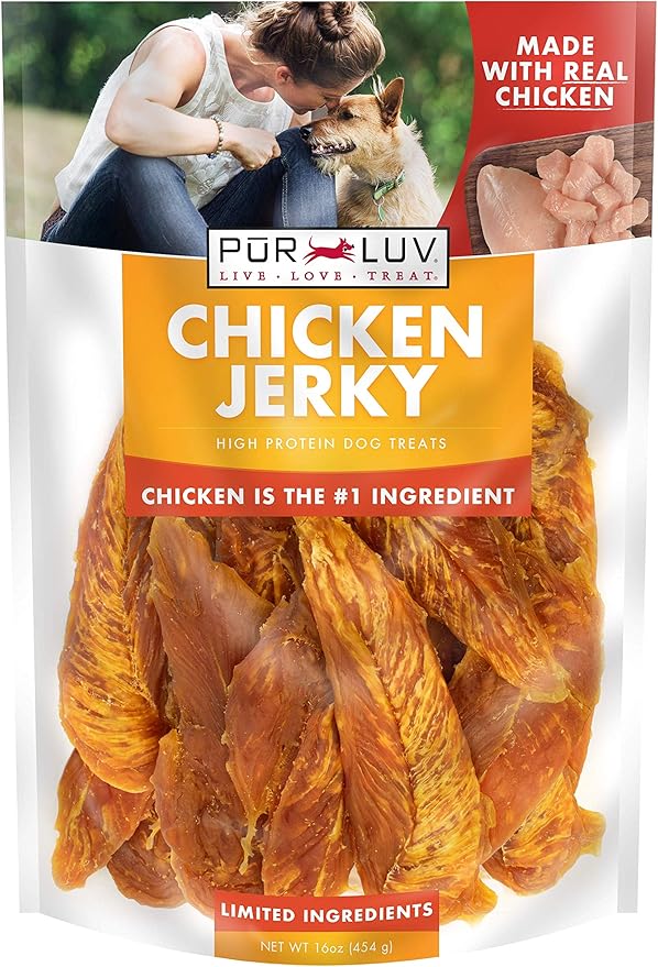 Purina Chicken Jerky Dog Treats, 16oz Pack