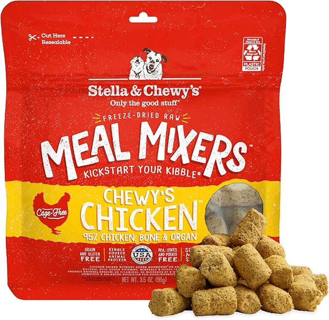 Stella & Chewy's Raw Chicken Meal Mixer, 3.5oz